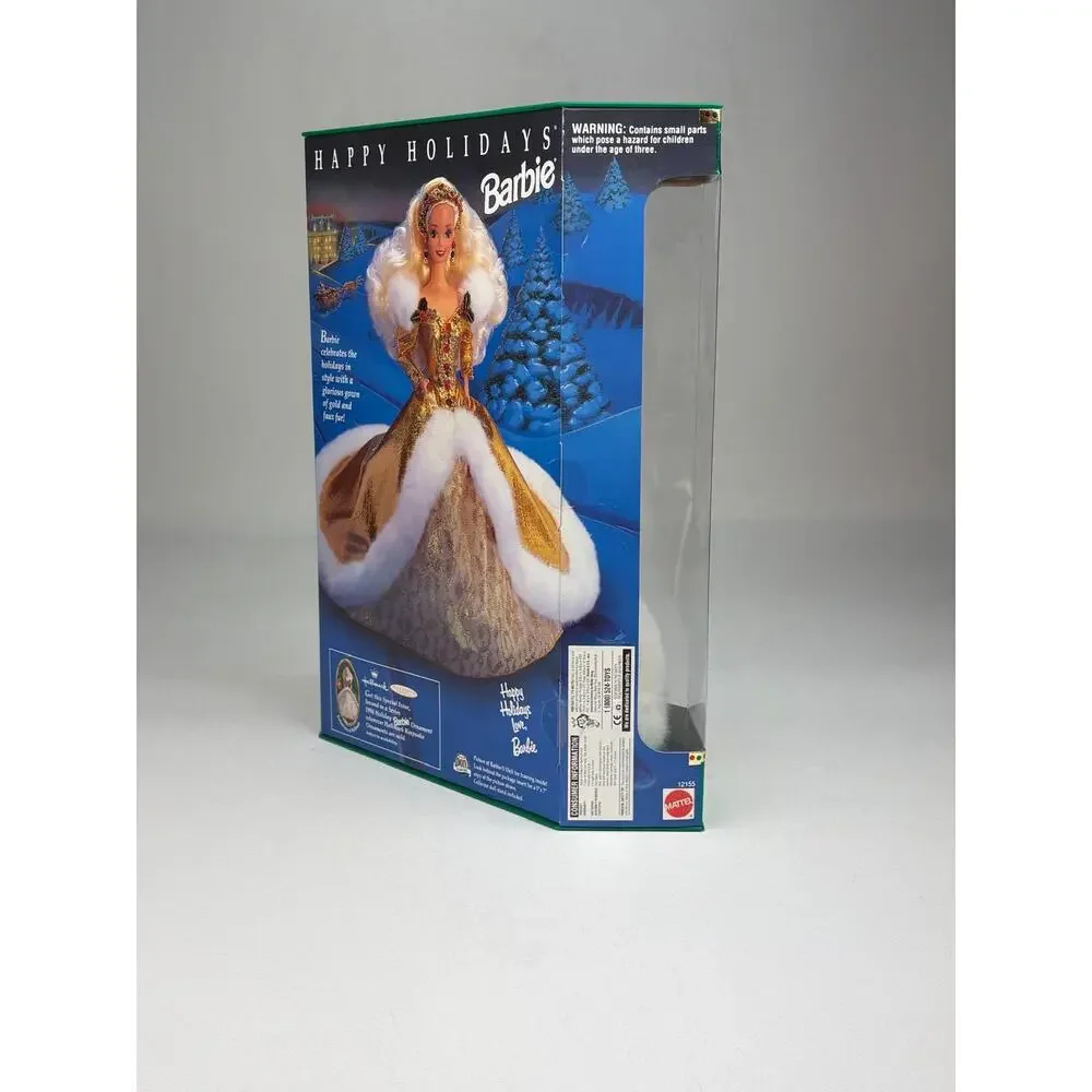 1994 Mattel Happy Holidays Special Edition Barbie Doll Factory Misprint NRFB